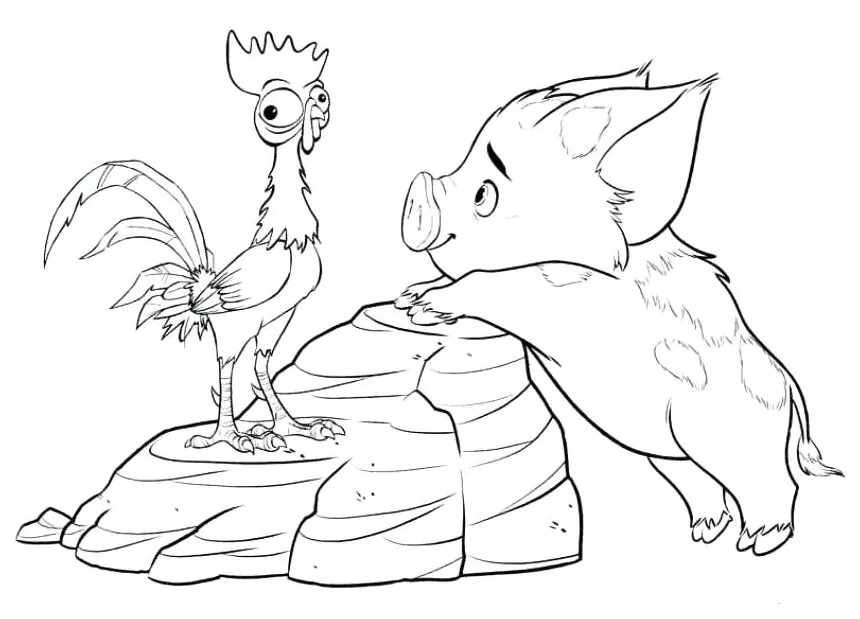 Maui Coloring Pages at GetColorings.com | Free printable colorings