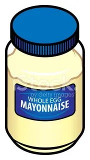 Mayonnaise jar stock vector royalty-free free s