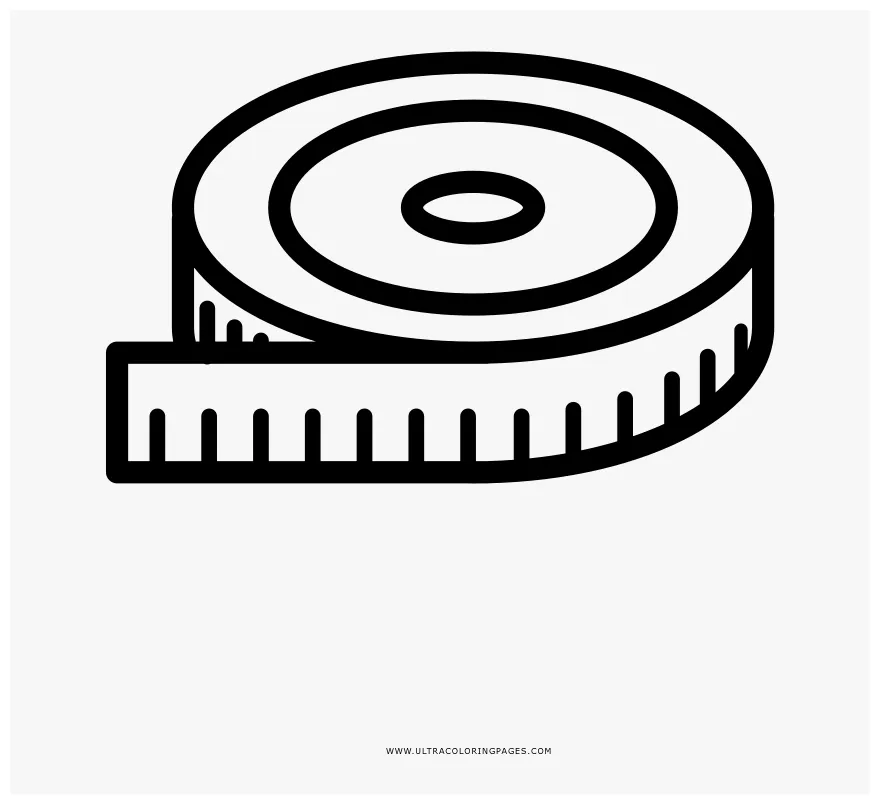 Tap e measure drawing, png download