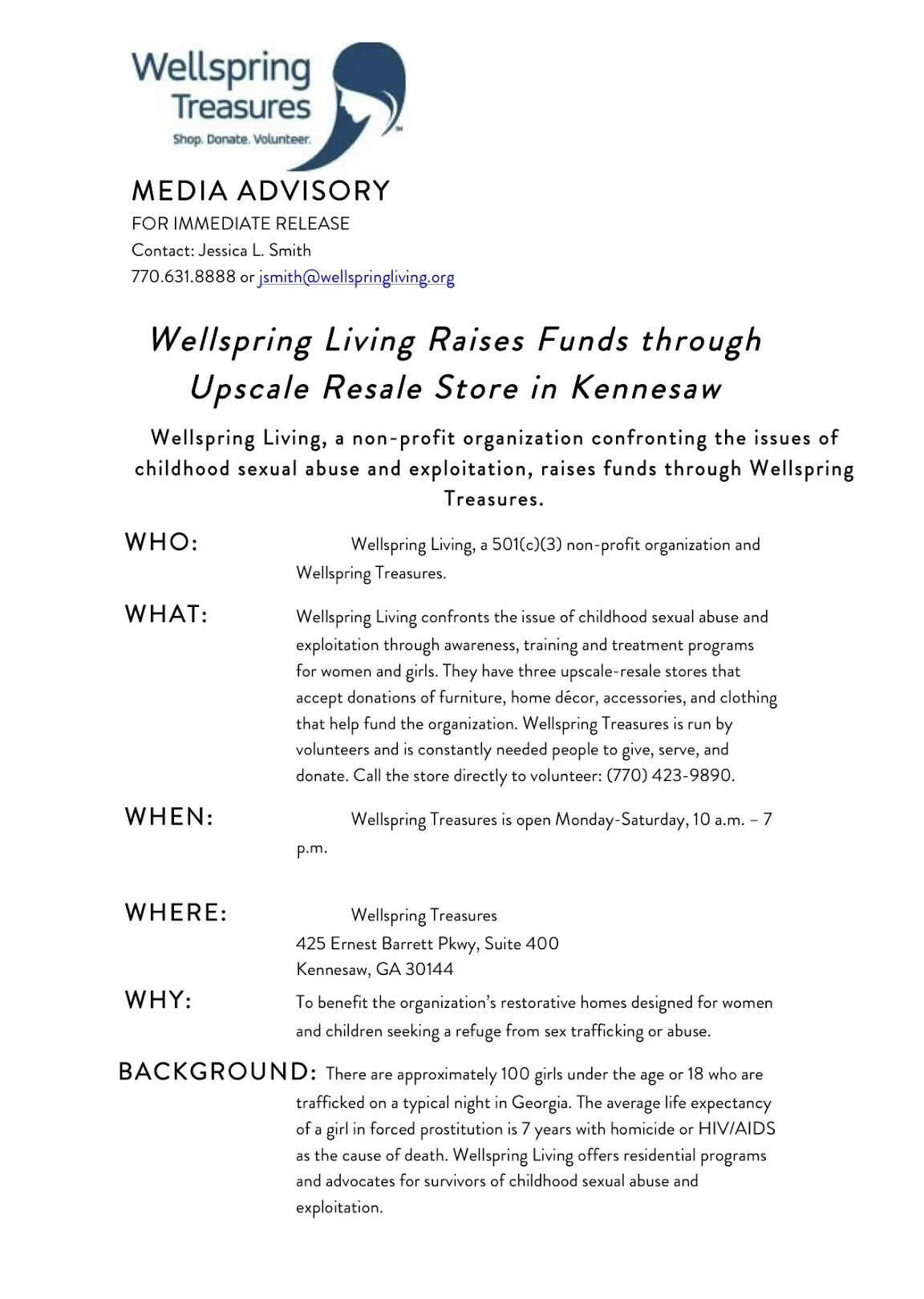 Media advisory template printable coloring page