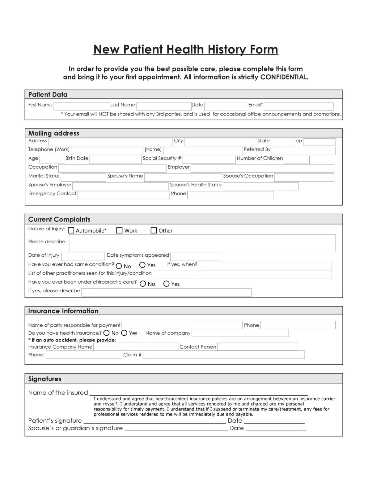 Fillable printable forms free online