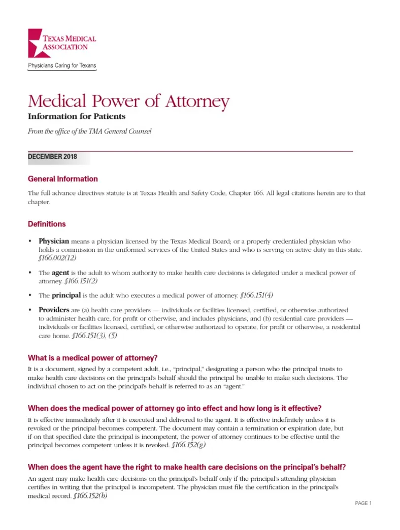 Pdf power of attorney informed consent