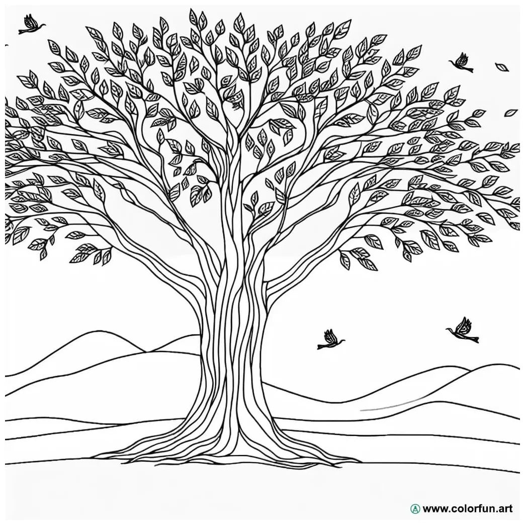 Coloring page for meditation download or print for free