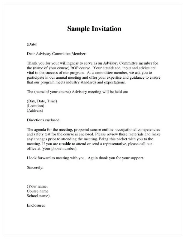 52+ meeting invitation designs free & premium templates