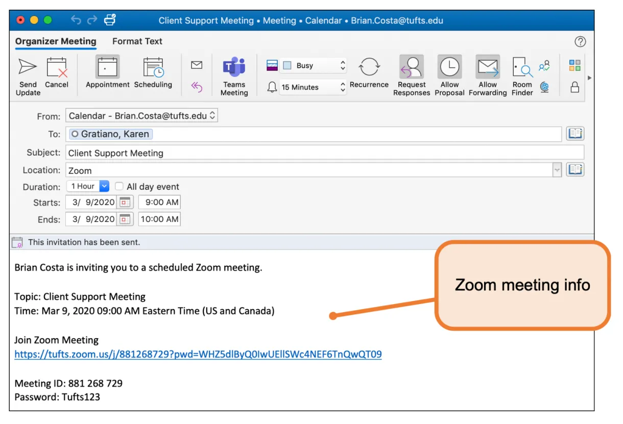 Email template for meeting invitation sarseh