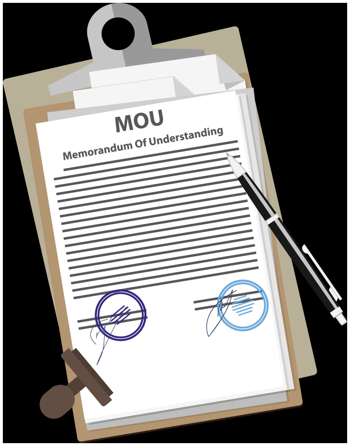 Agreement mou memorandum of understanding 35858273 png