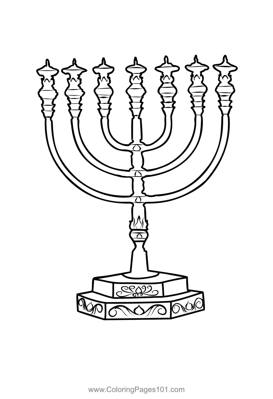 For kids free judaism printable coloring pages