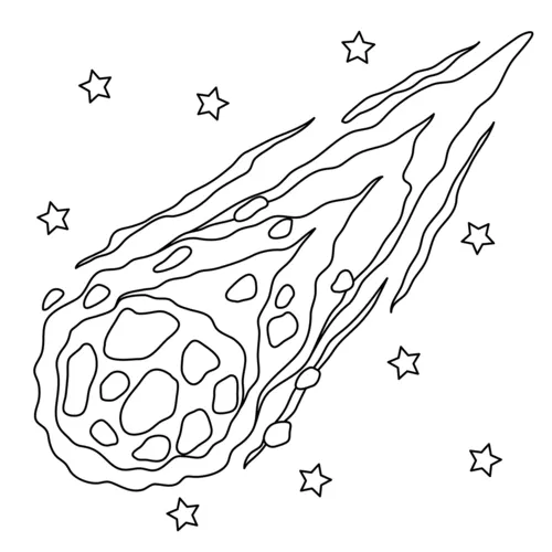 Meteor coloring page free printable coloring pages printable coloring page