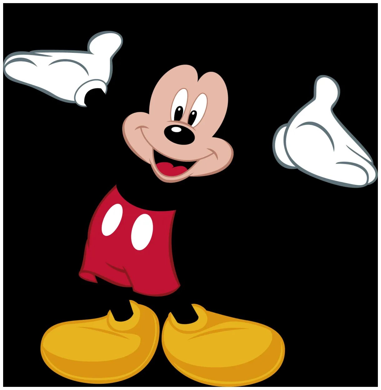 Download vetor mickey mouse illustrator .ai gratis
