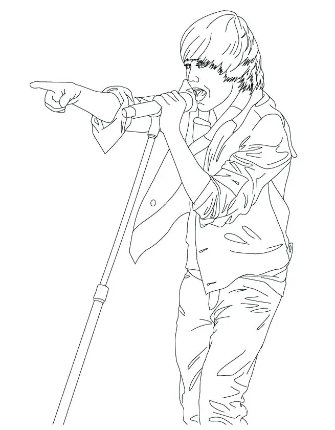 Microphone Coloring Page at GetColorings.com | Free printable colorings