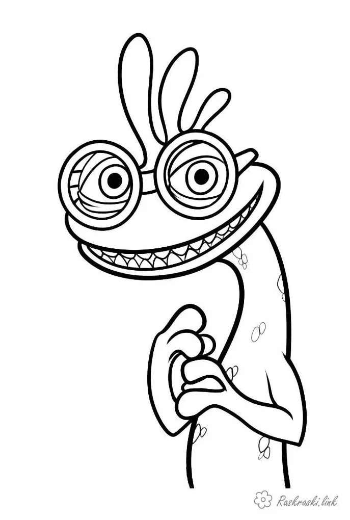 Mike wazowski coloring pages coloring pages printable coloring page
