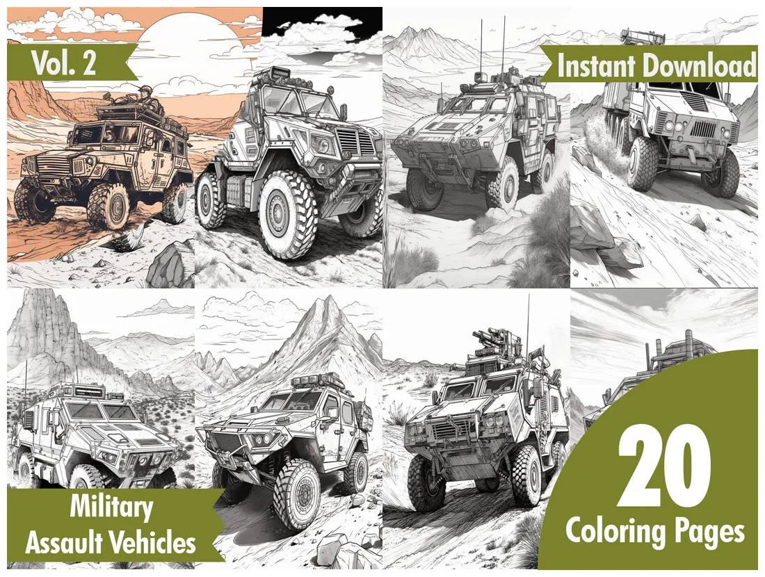 S military vehicles army assault