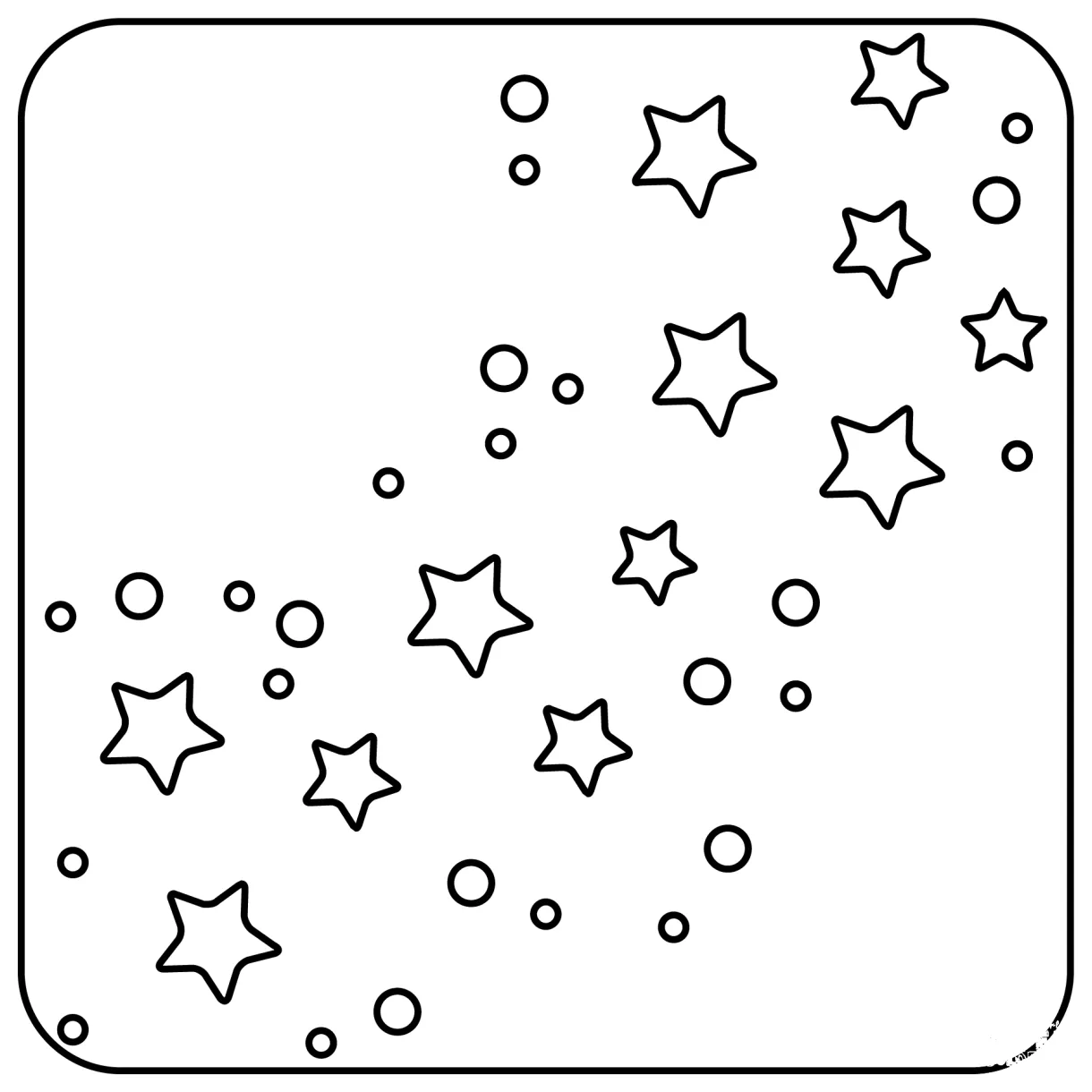 Milky way emoji coloring page colouringpages