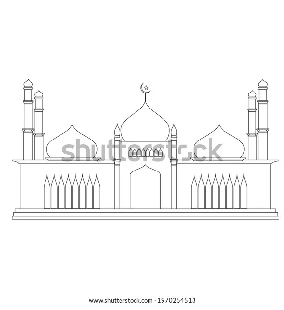 Mosqui domes design stock vector