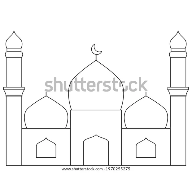 Mosqui domes design stock vector