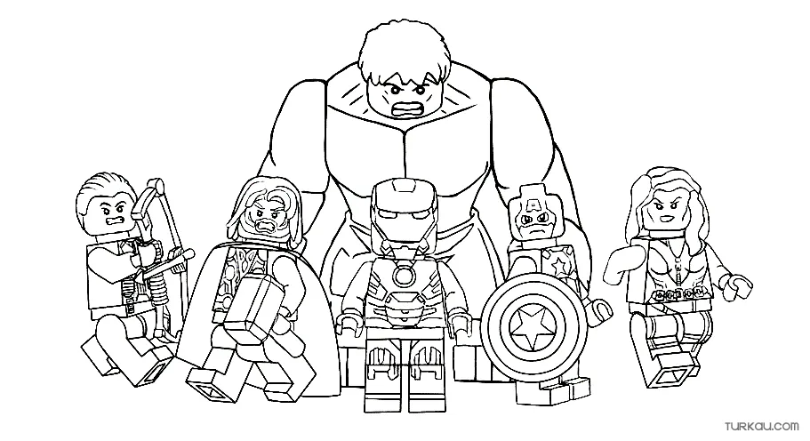 Four minaret mosque coloring page » turkau