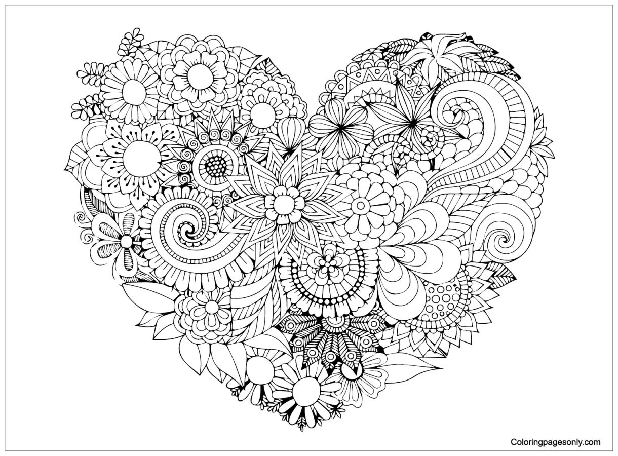 Mindfulness s coloring page free printable coloring pages