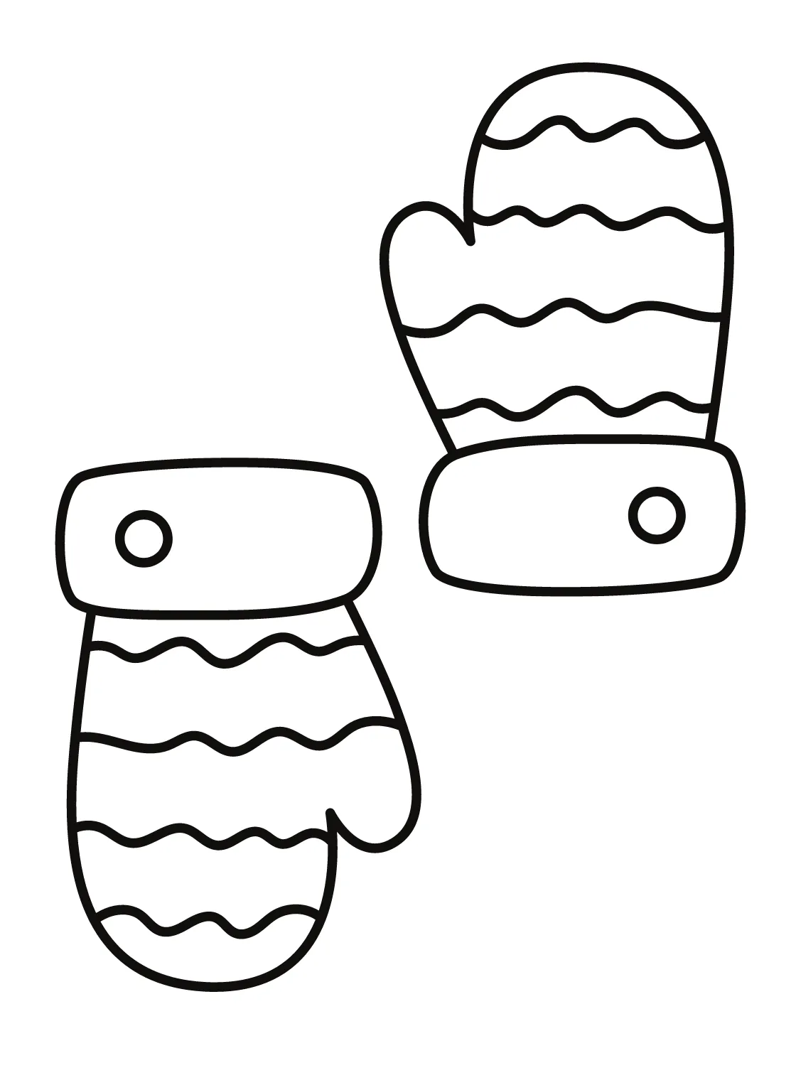 Mittens printable coloring page free printable coloring pages