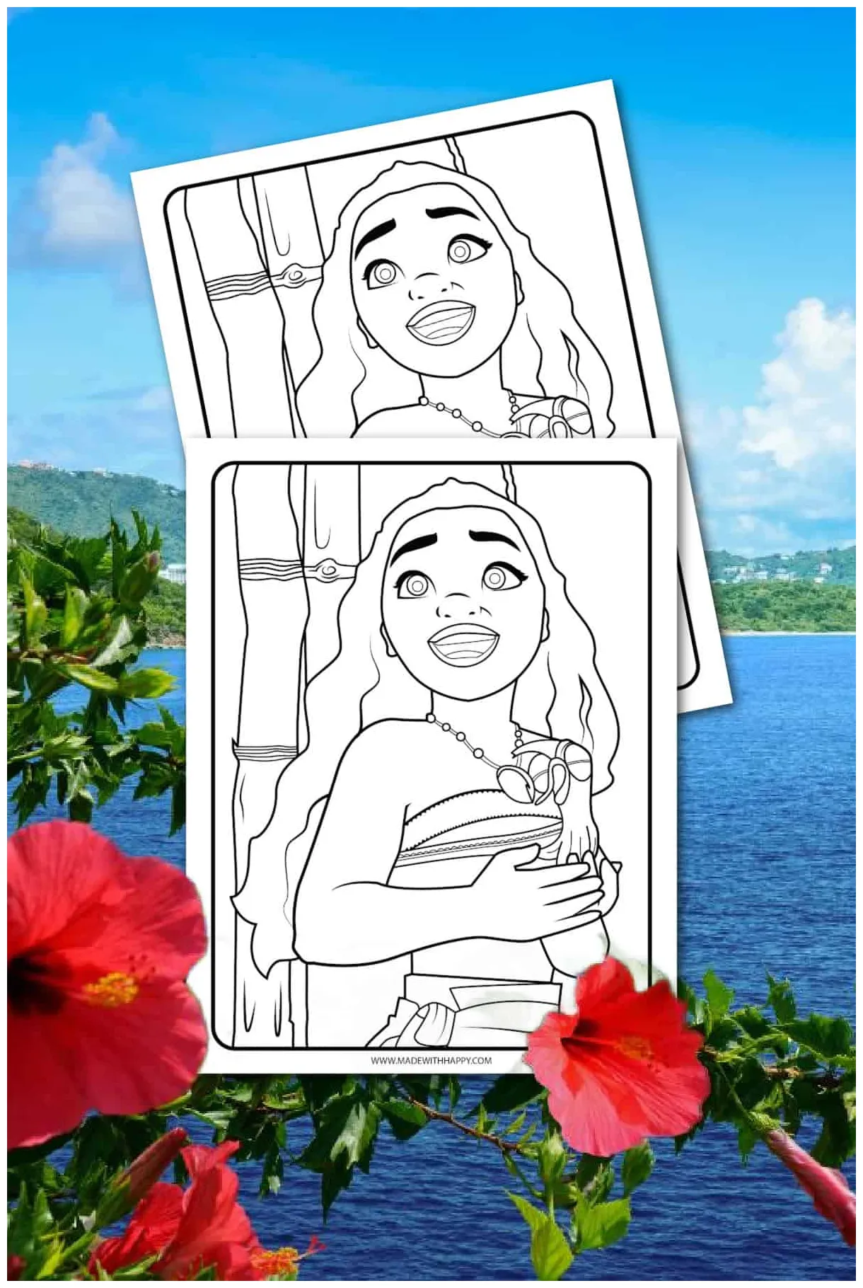 Free printable made with happy