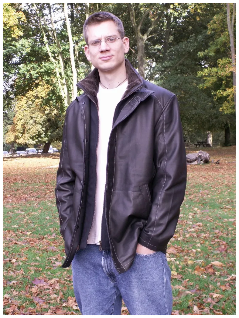 Men’s classic 3/4 length leather jacket radford leather fashions