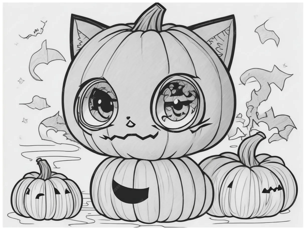 Premium Photo | A coloring page for kids cartoon style