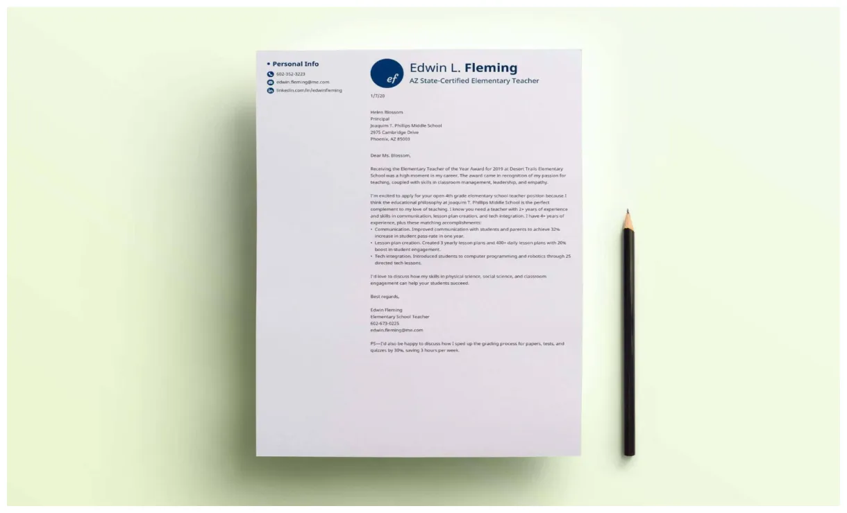 Top 14 Modern Cover Letter Templates to Download Now