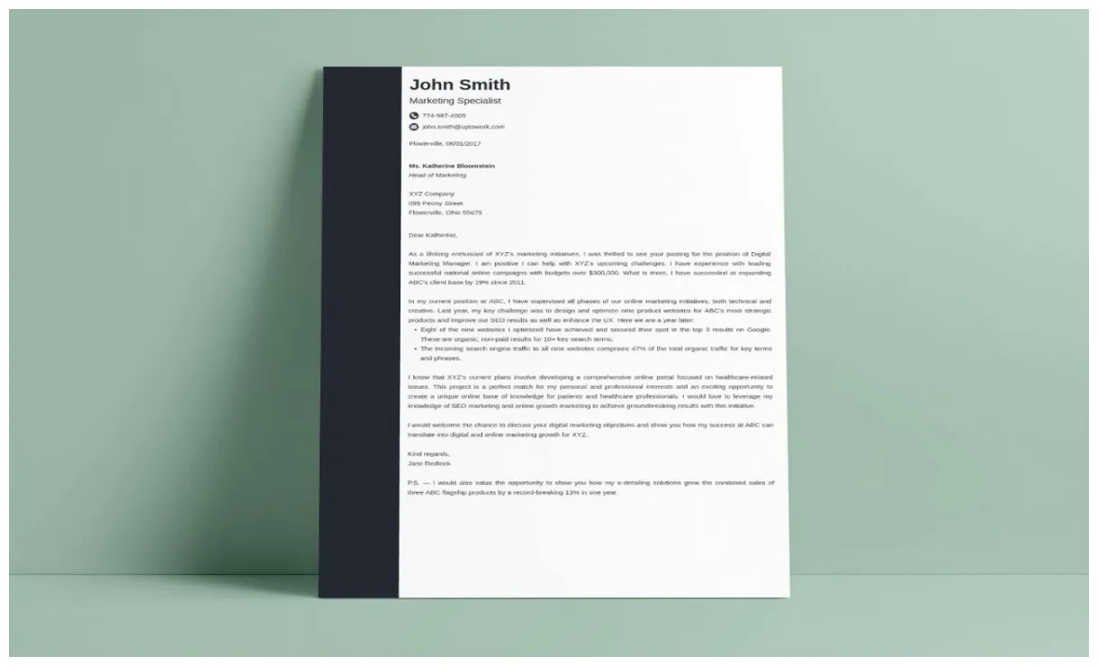 Top 14 Modern Cover Letter Templates to Download Now
