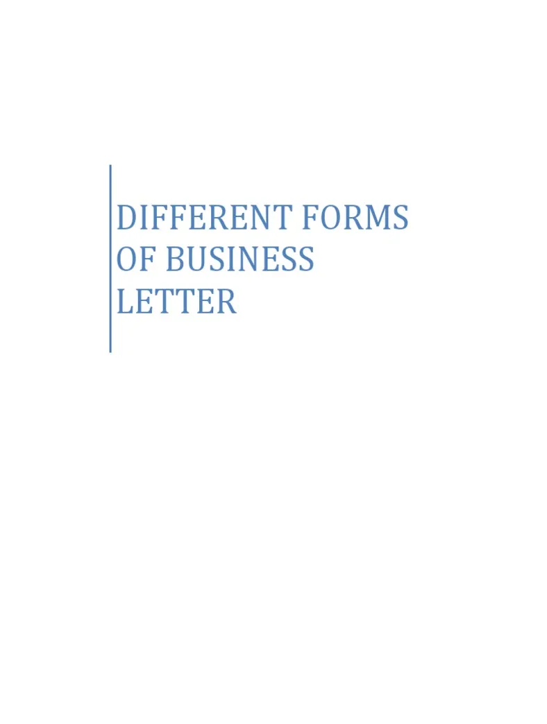 Sample Modified Block Style Letter | PDF | Paragraph | Written