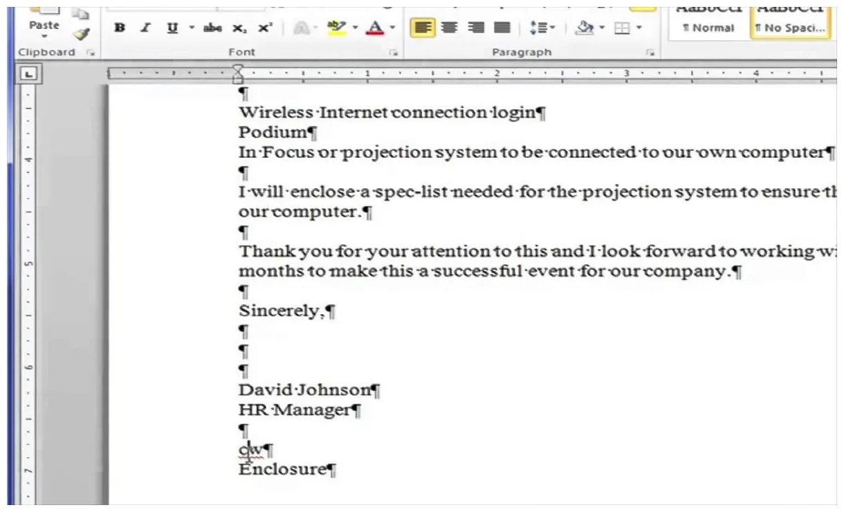 Modified Block Letter Template Word – Ccalcalanorte.com