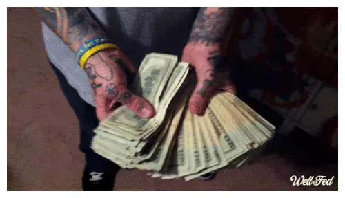 Rich money gif find & share on giphy