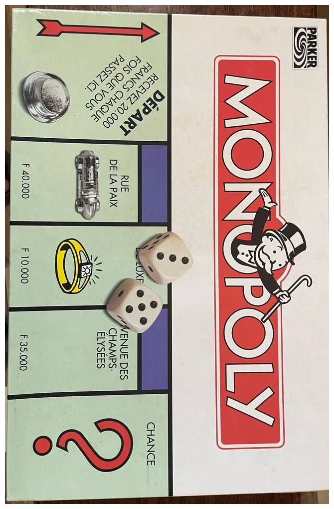 Achetez monopoly en franc quasi neuf, annonce vente à bauduen 83