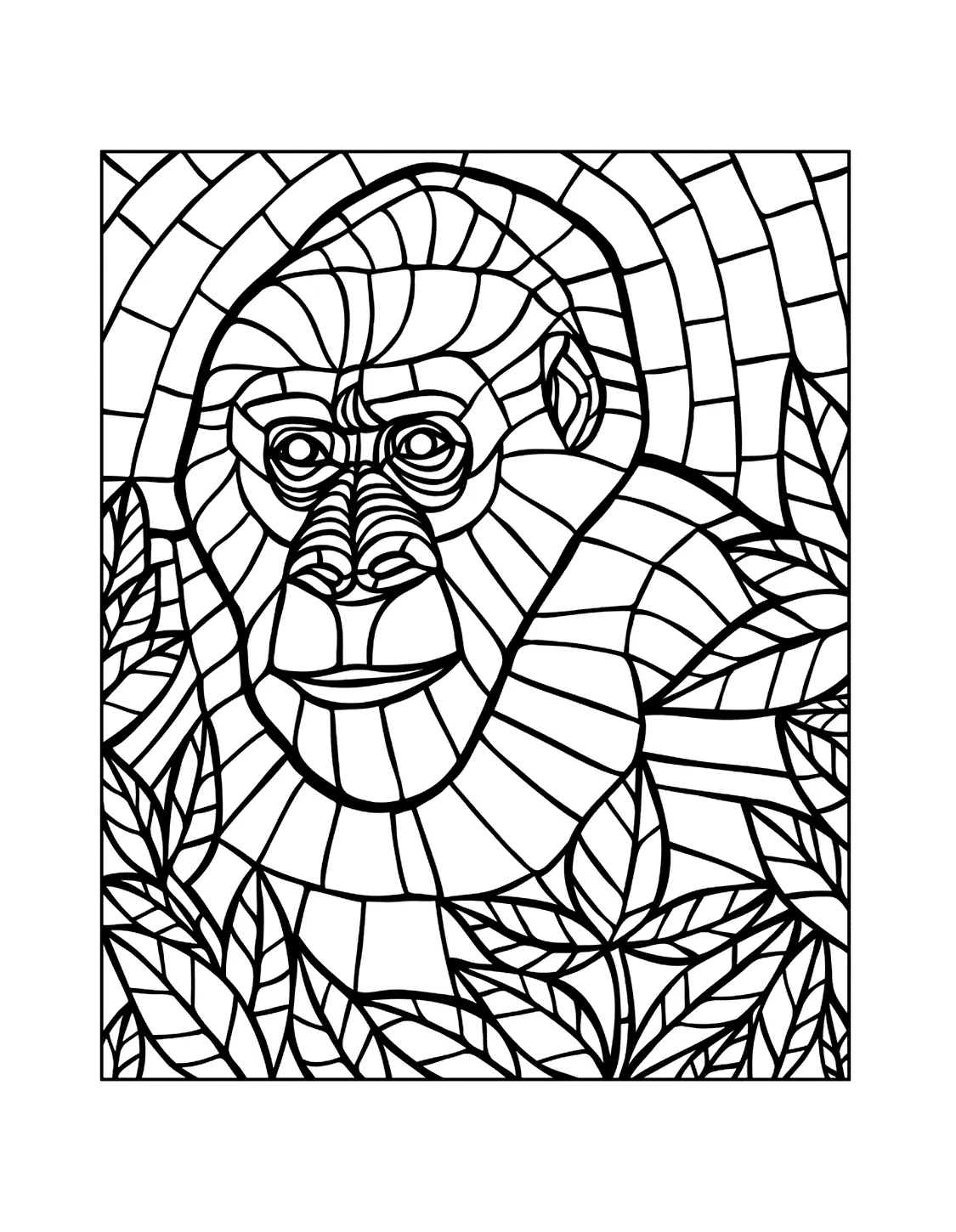 Mosaic coloring pages printable coloring pages. free
