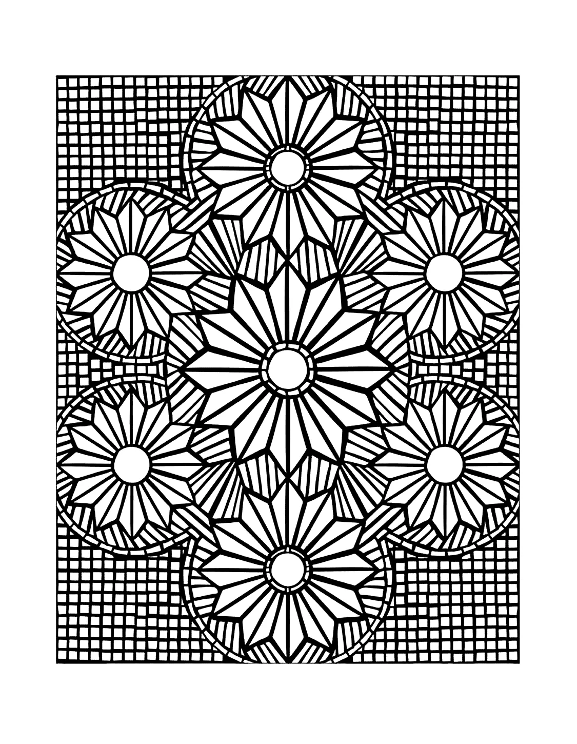 Mosaic coloring pages printable coloring pages. free