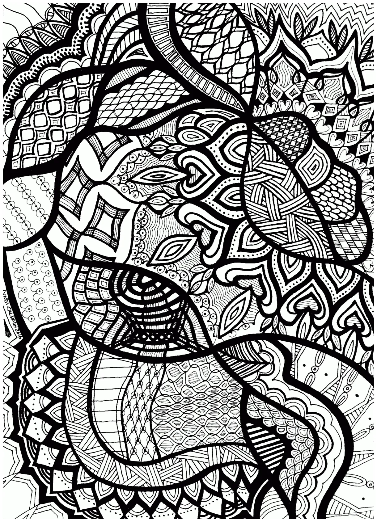 Mosaic patterns coloring pages coloring home