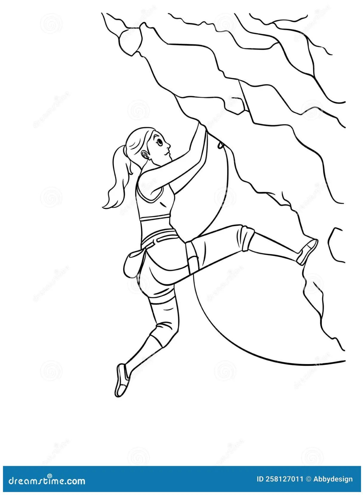 Climbing gear coloring pages [2025]