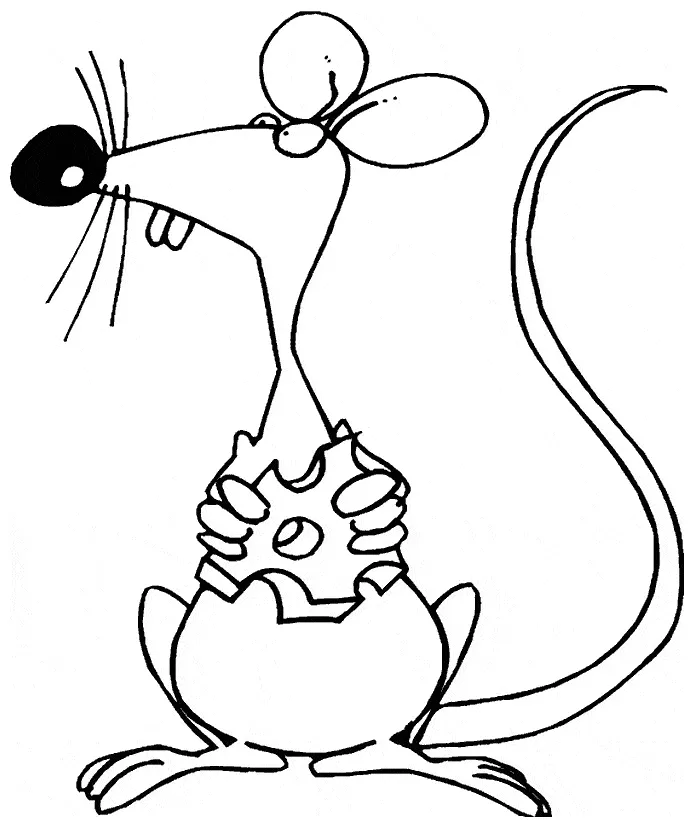 Mouse free printable coloring pages animals