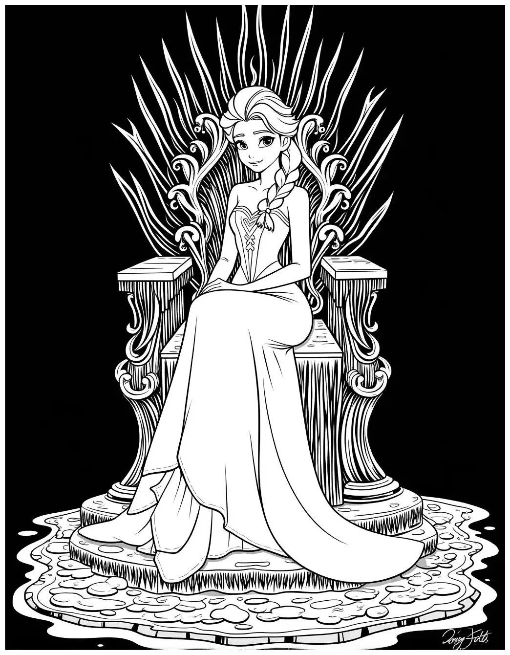 Free movie character coloring pages generator – 87 movie character