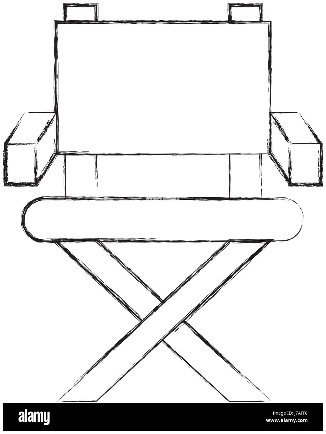 Movie director chair icon stock vector & art alamy