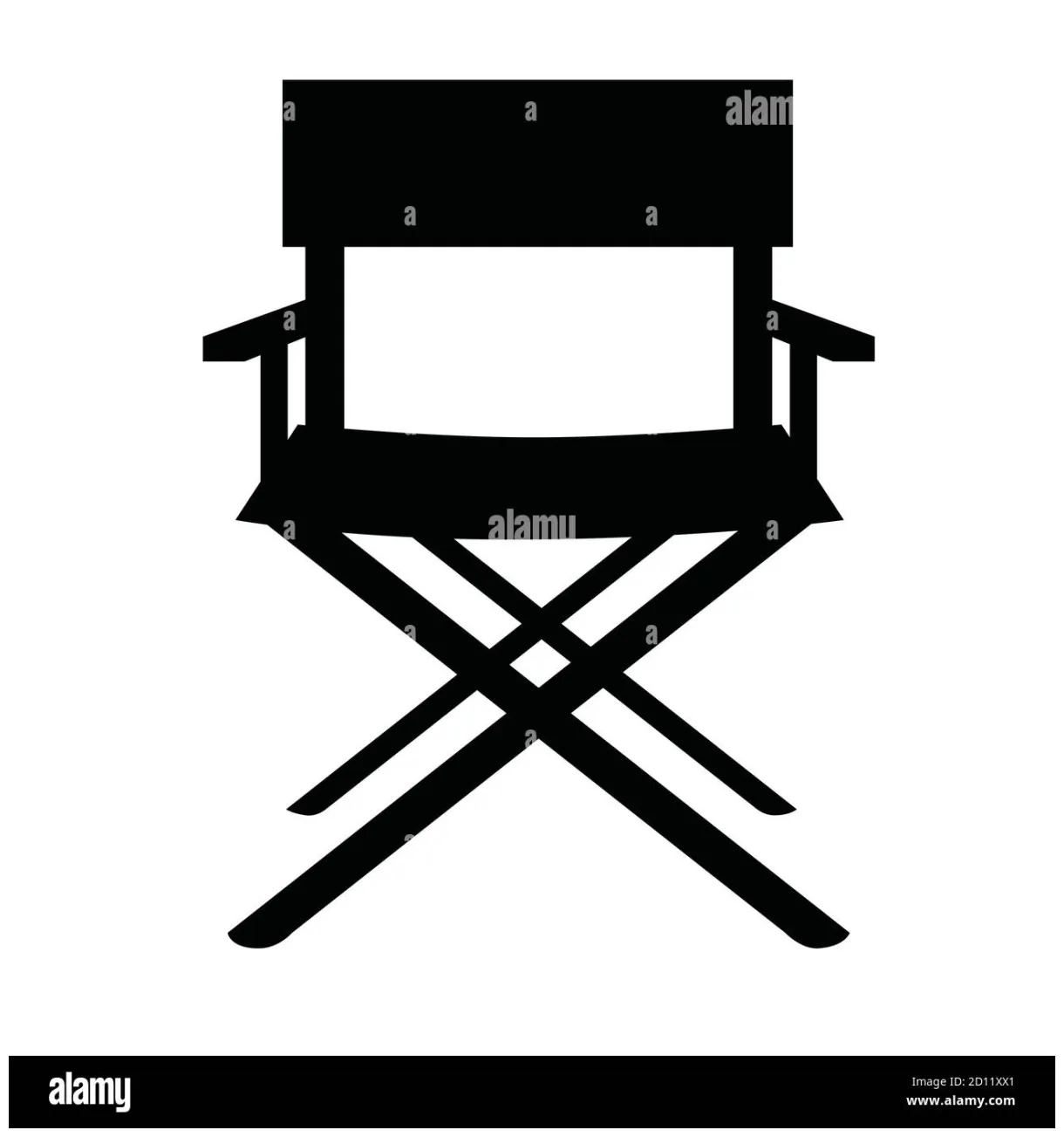3d movie director chair stock vector & art alamy