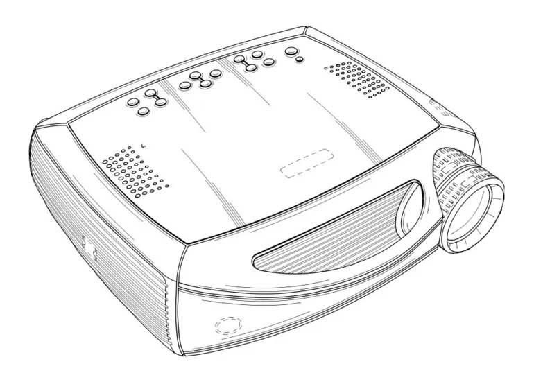 Coloring page projector free printables img 17416