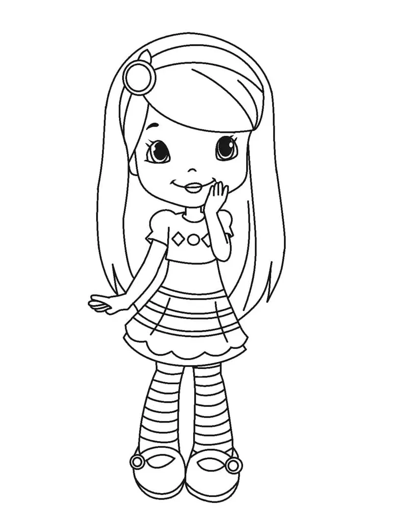 Cute Blueberry Muffin coloring page - Download, Print or Color Online