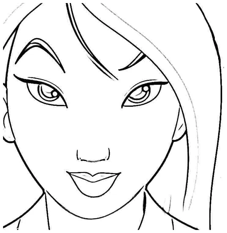Mulan Coloring Pages Online Free - Coloring Home