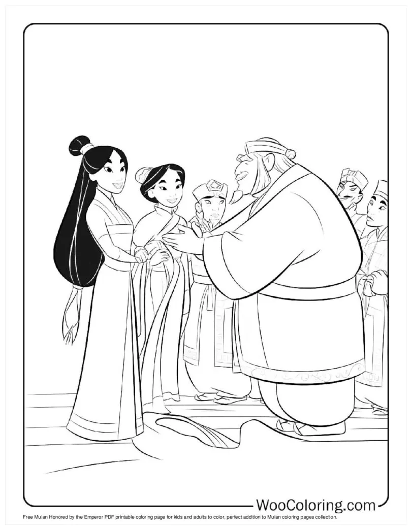 100+ mulan coloring pages free pdf to print woo coloring