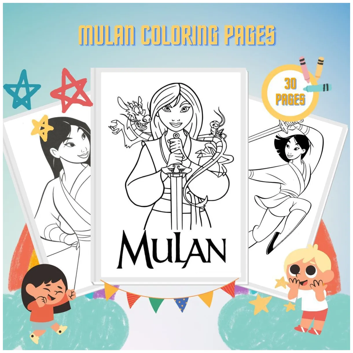 31 mulan coloring pages free printable pdf for kids printable coloring page