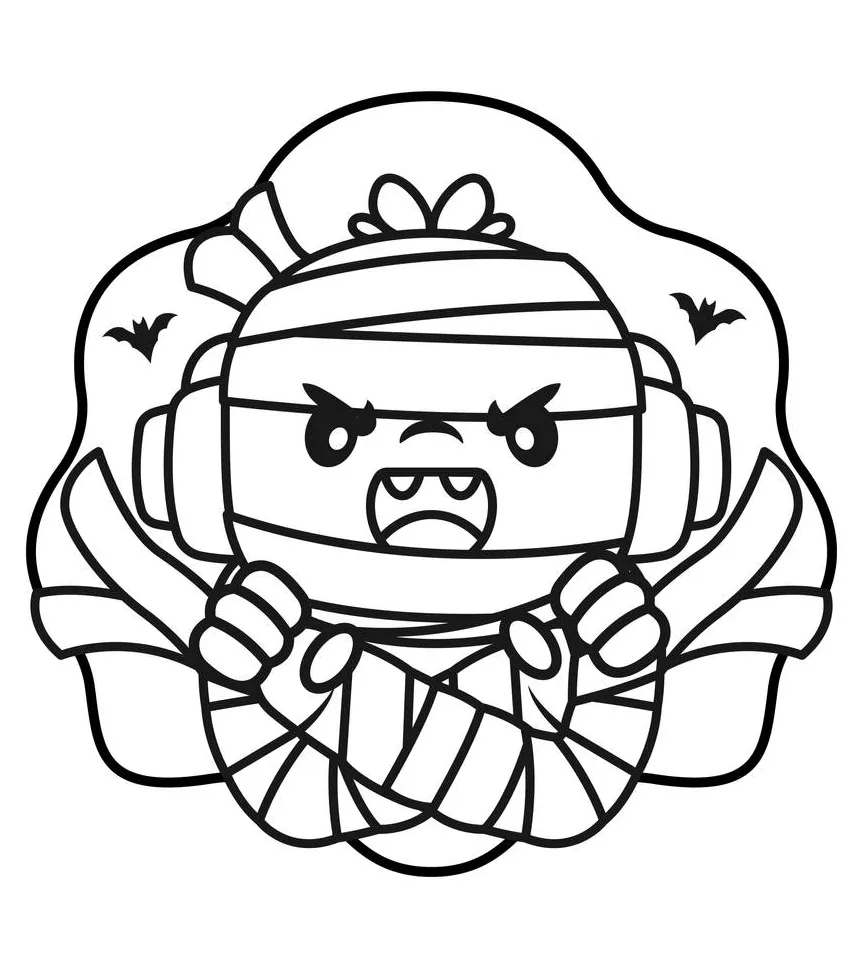 Mummy coloring page by jeffdoute on deviantart