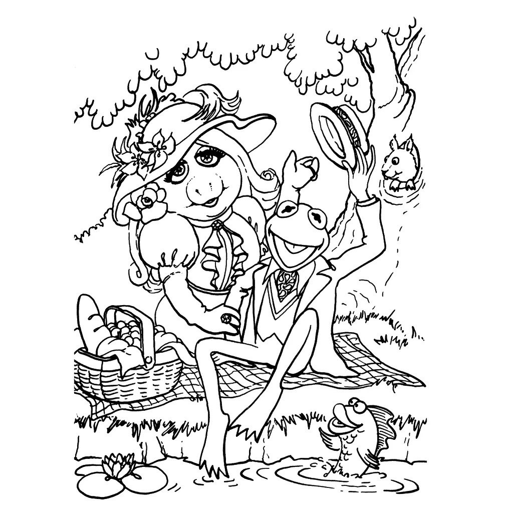The muppet show coloring pages & books 100% free and printable!