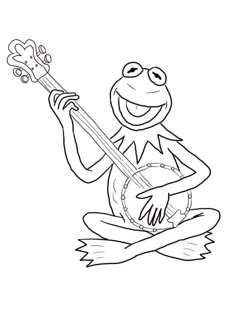 The muppet show coloring pages