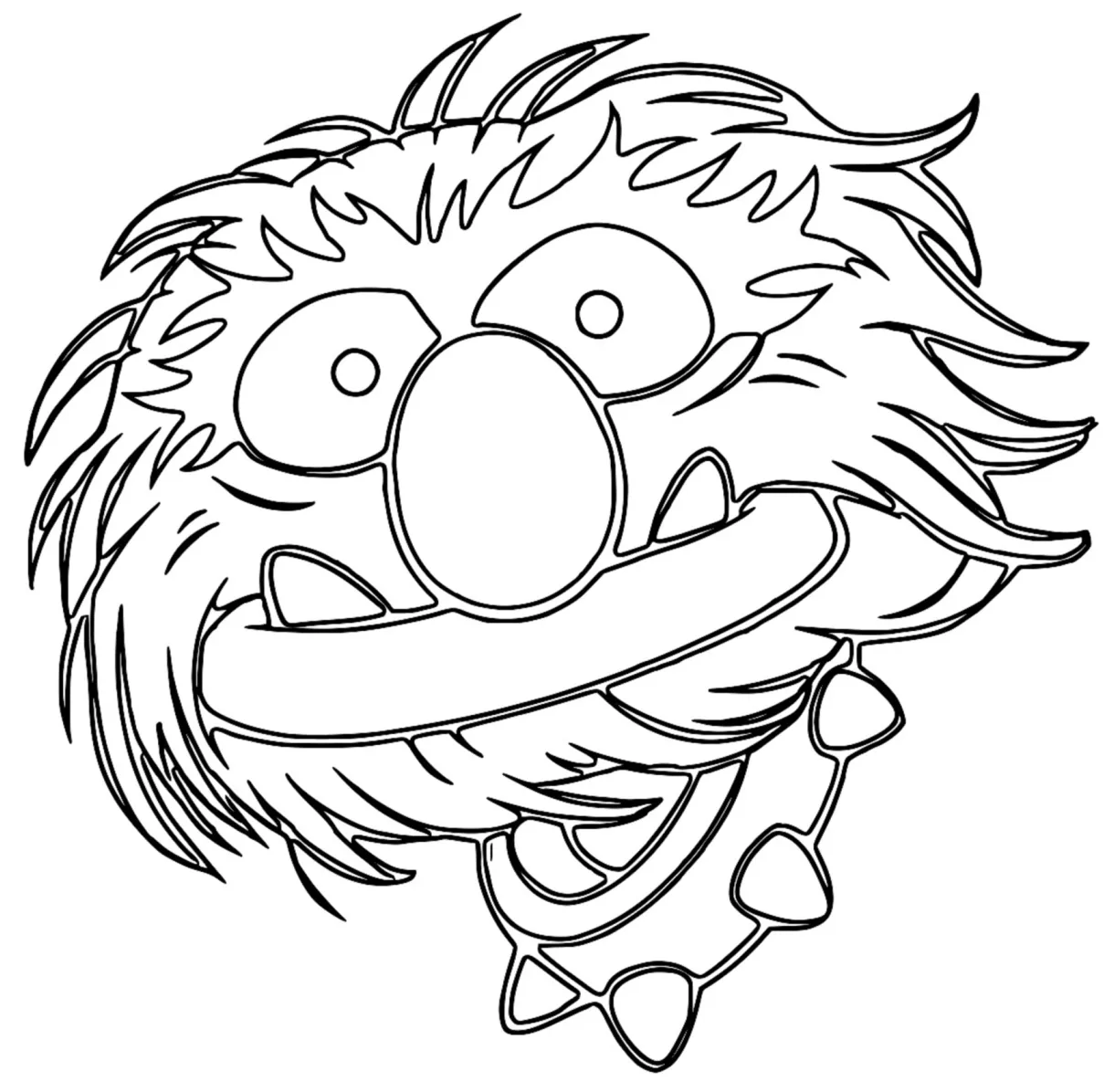 The Muppets muppets animal 2 Cartoon Coloring Page - Wecoloringpage.com