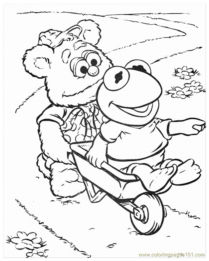 The Muppets Coloring Pages - Coloring Home