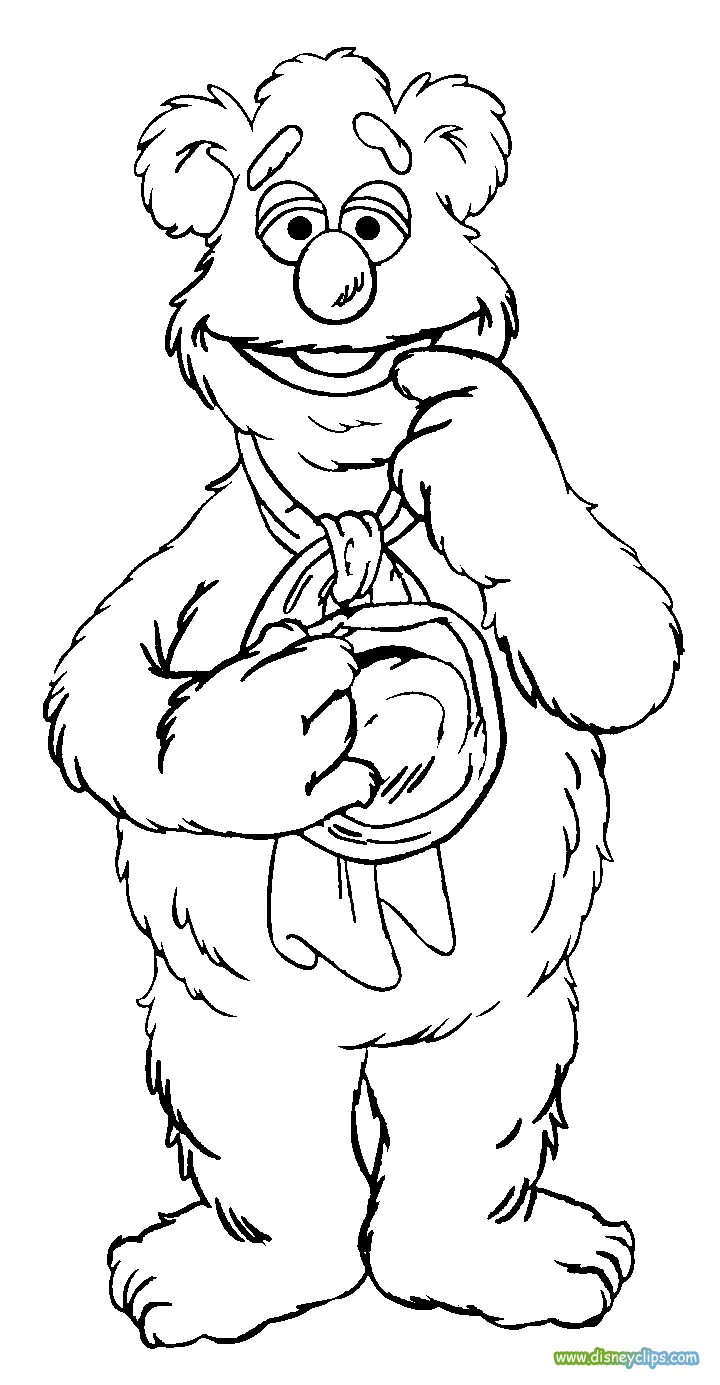 Muppets Coloring Pages Print Free - Coloring Home